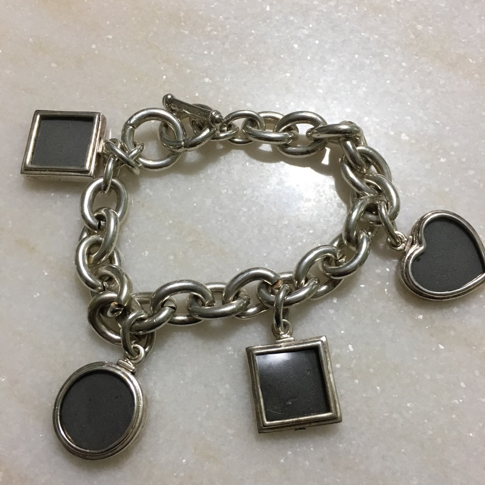 Picture charm bracelet